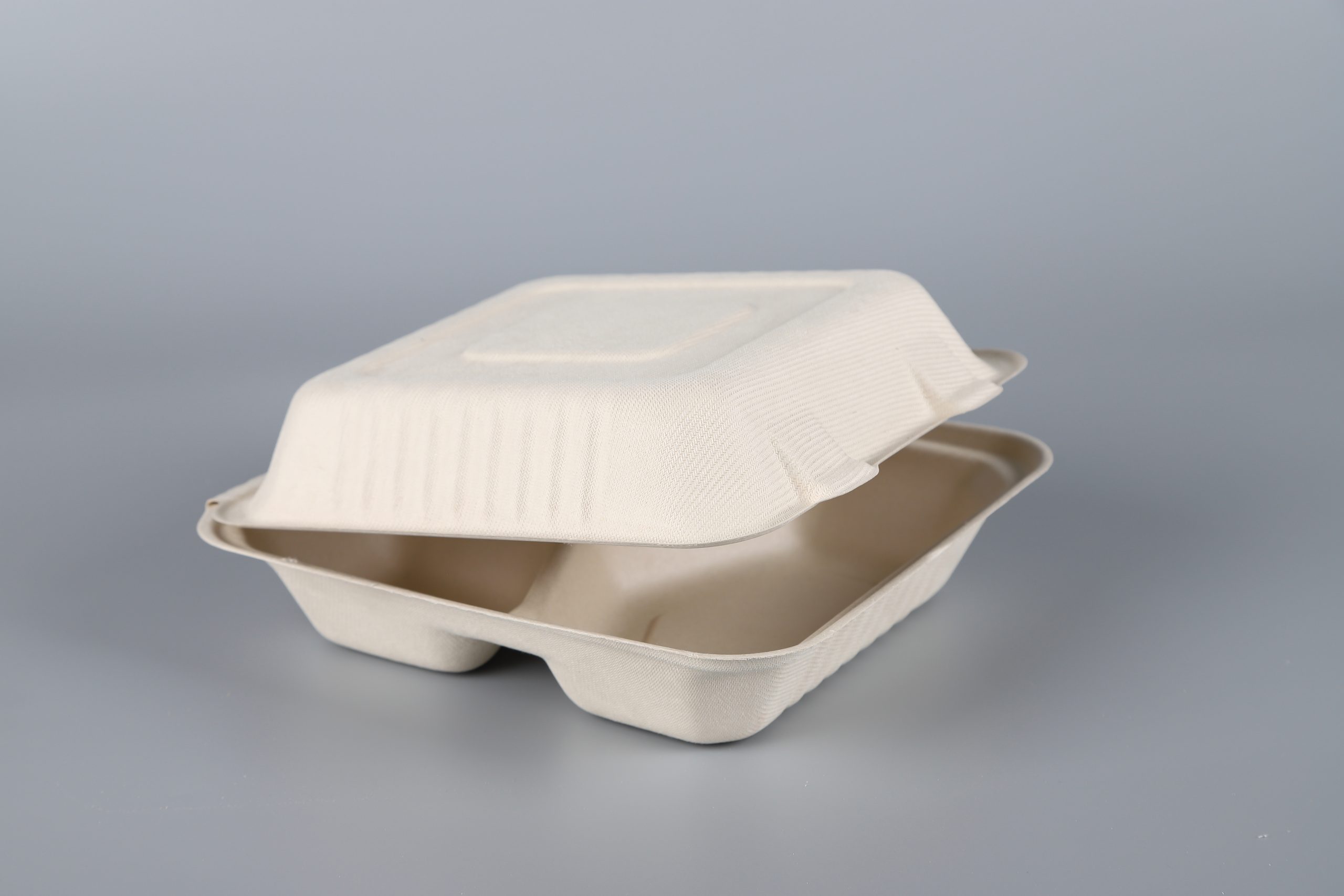 Eco Friendly Sugarcane Bagasse Takeaway Containers for Food