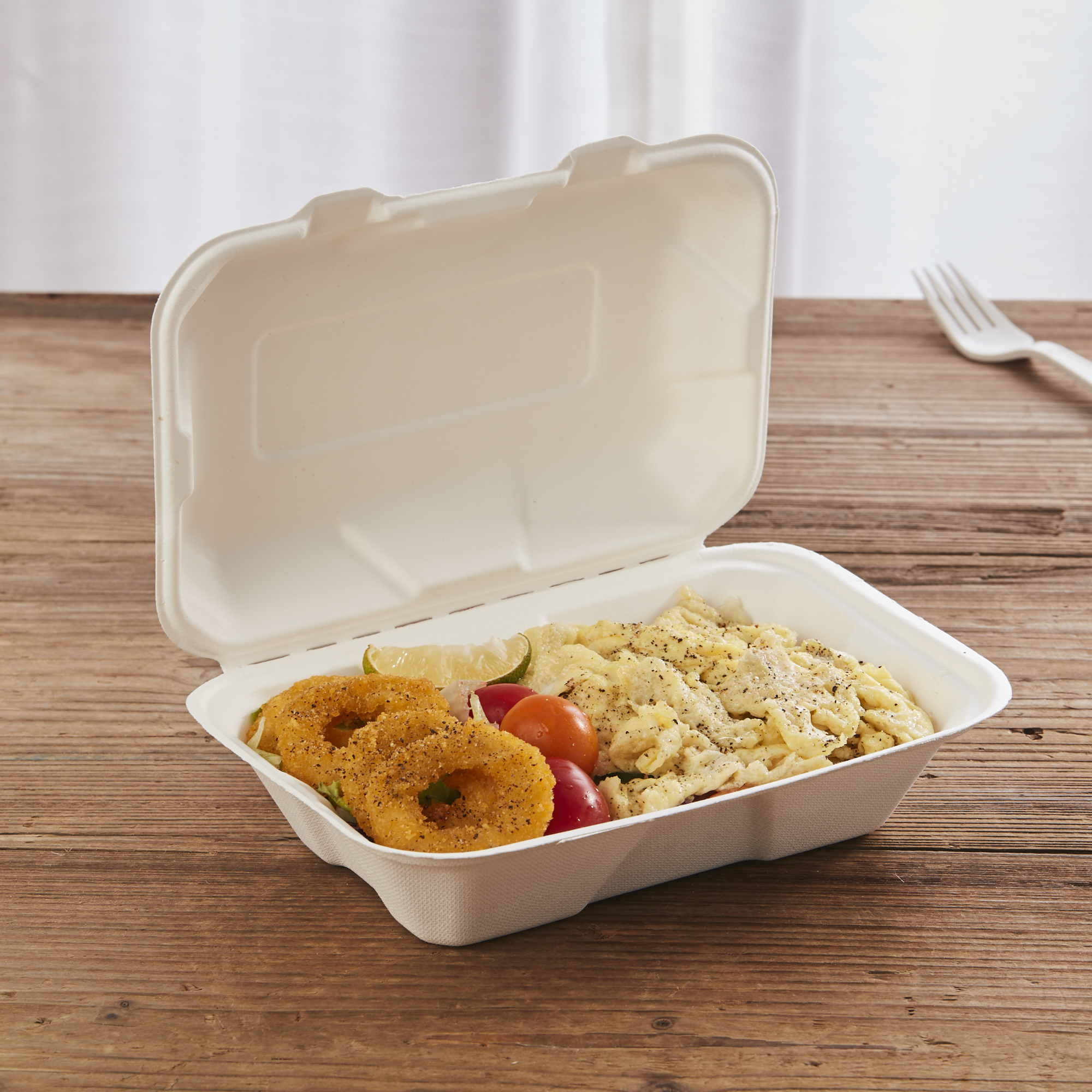 Eco Friendly Compostable Takeaway Food Containers