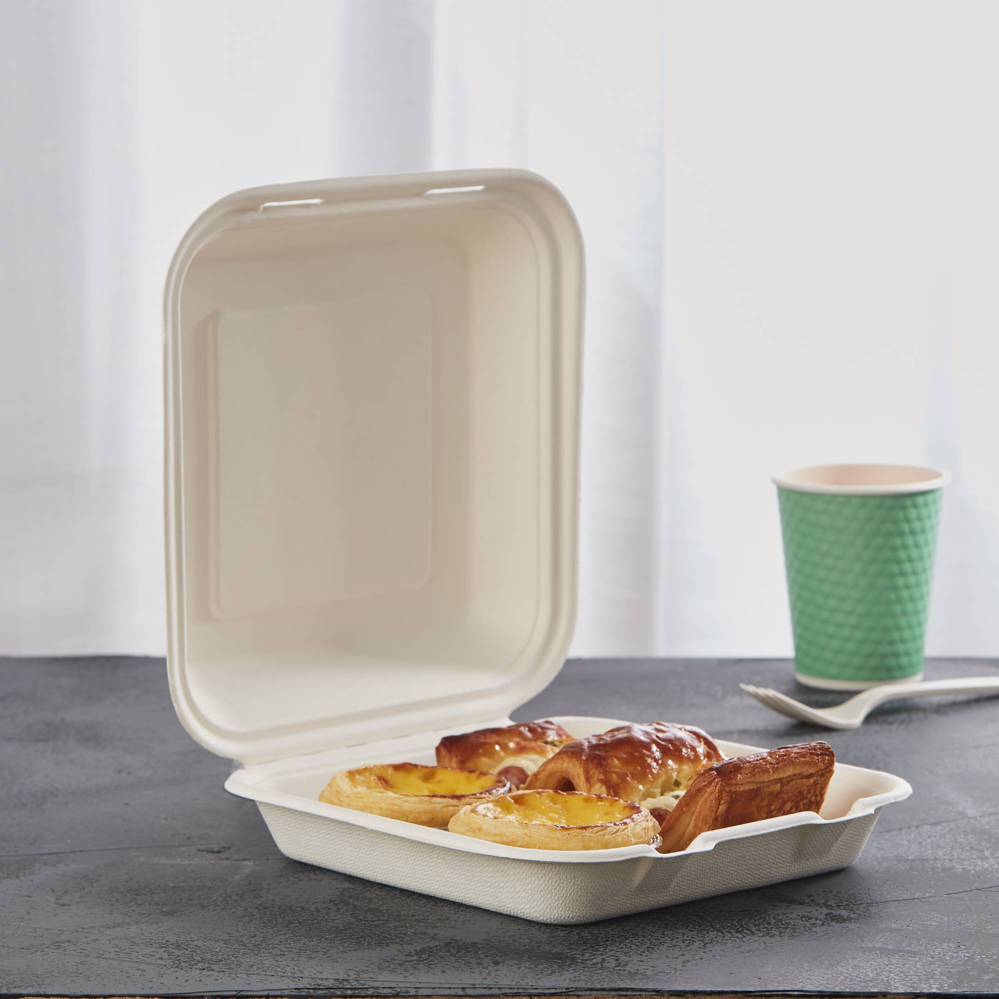 Eco Friendly Biodegradable Take Out Containers