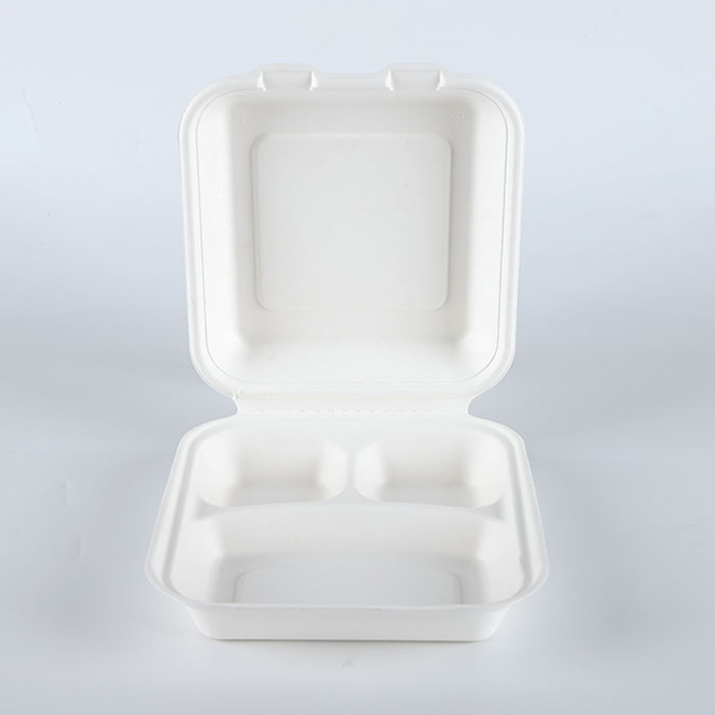 Biodegradable Sugarcane Bagasse Food Containers