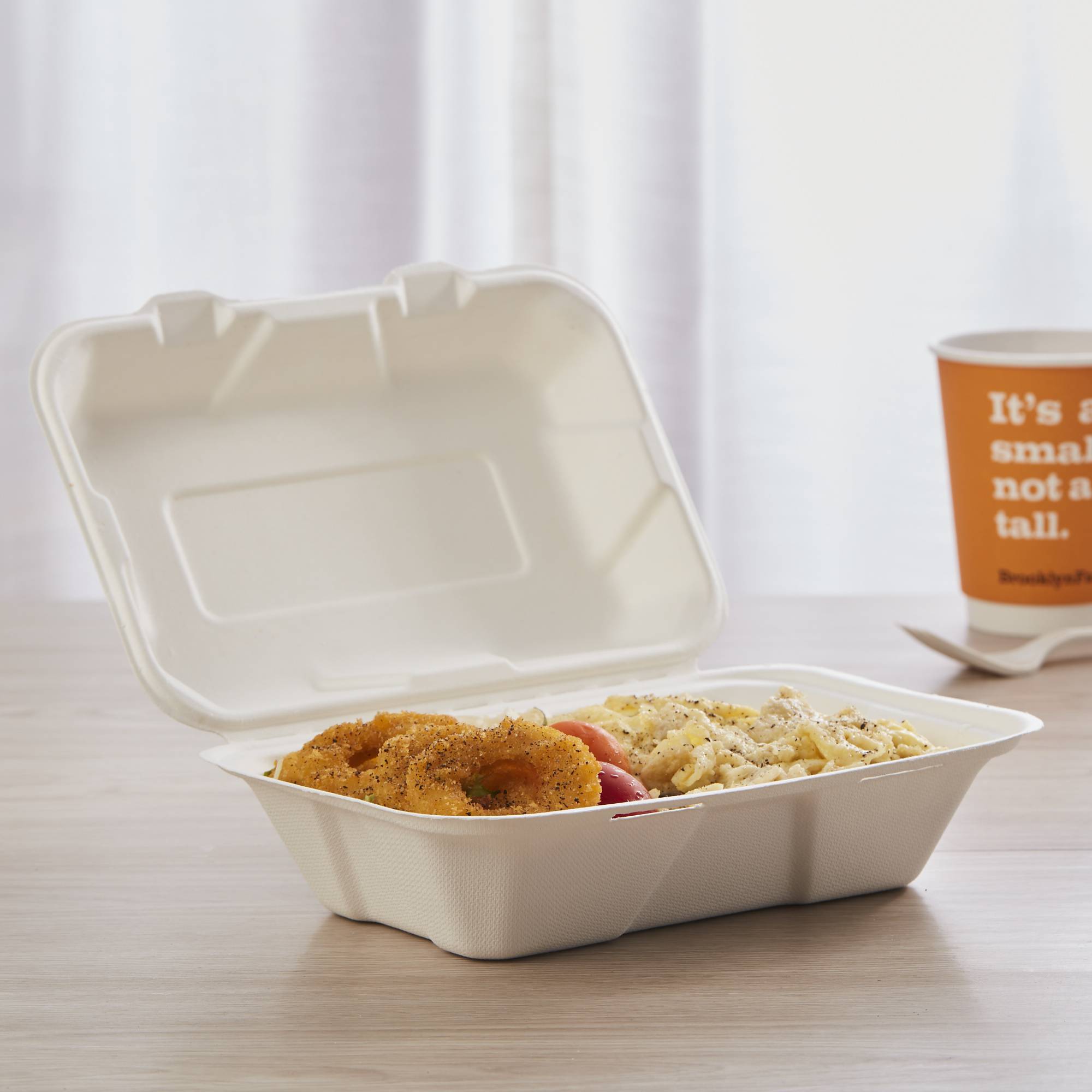 Eco Friendly Compostable Takeaway Food Containers