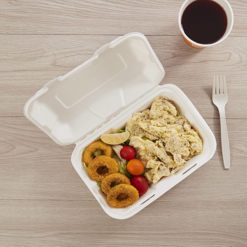 Eco Friendly Compostable Takeaway Food Containers