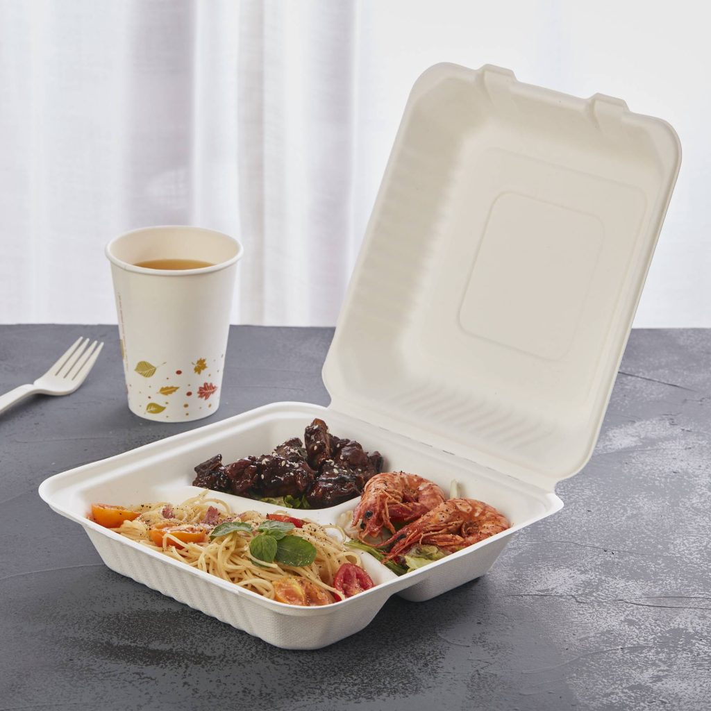 Environmentally friendly Biodegradable Lunch Containers