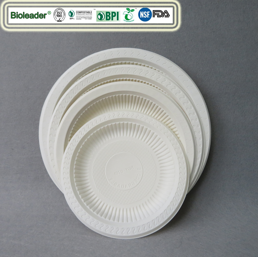 Compostable Plastic Plates