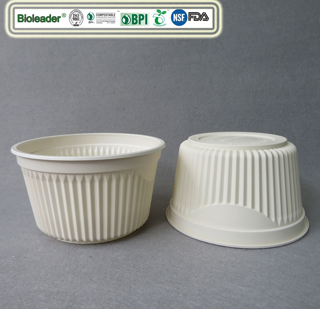 Eco Friendly Cornstarch Bowls