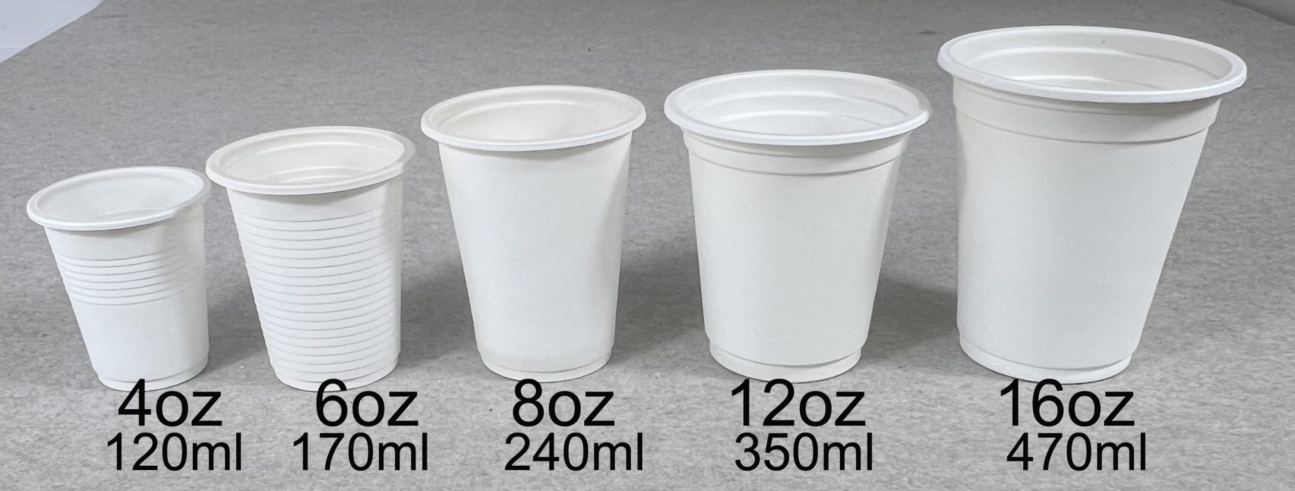 Cornstarch Plastic Cups