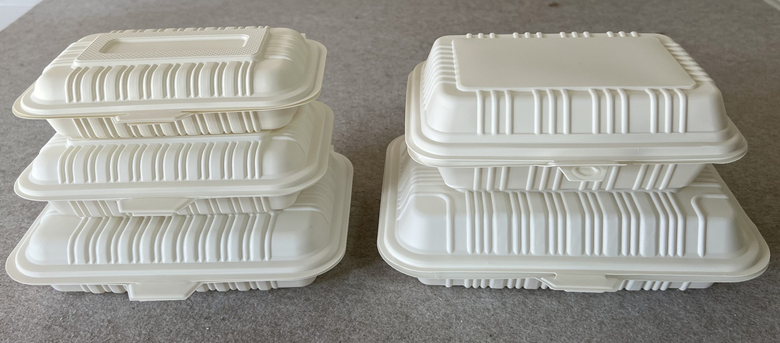 Disposable Corn Starch Cornstarch Burger Box Packaging