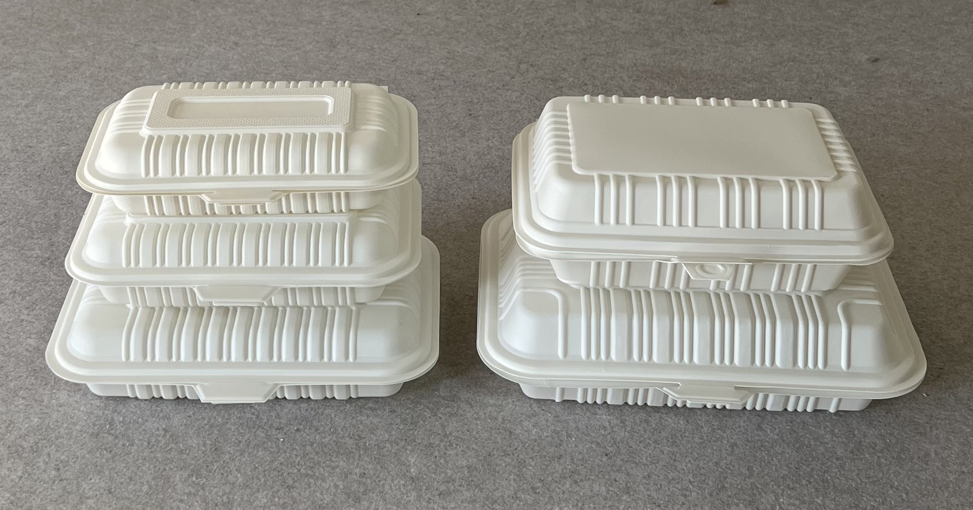 Disposable Corn Starch Cornstarch Burger Box Packaging