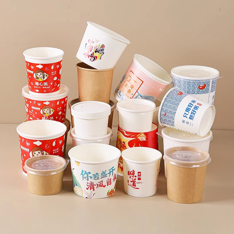 Takeaway To Go Soup Containers With Lids