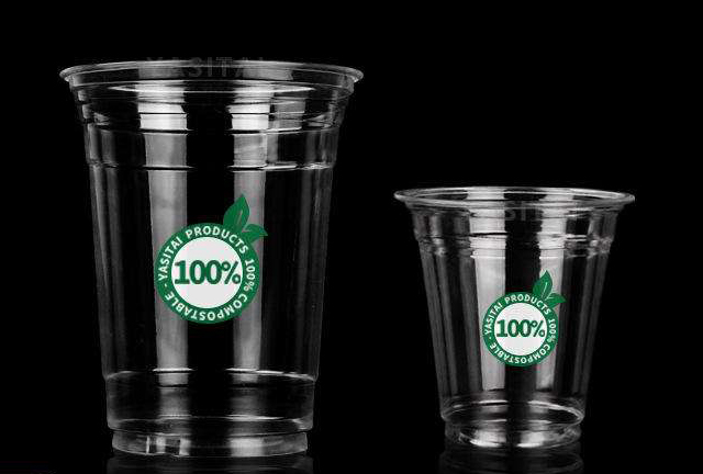 Biodegradable Clear Cups Plastic Transparent PLA Cups