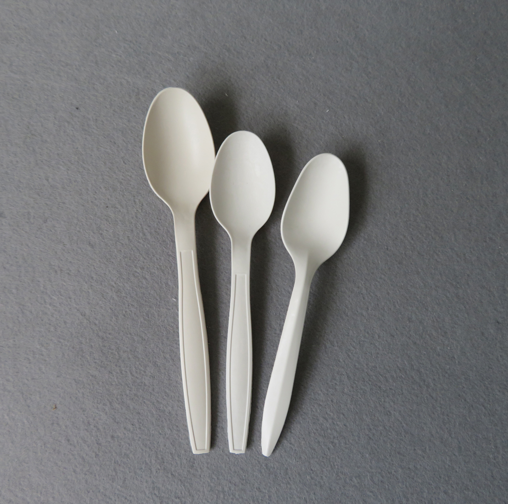 Disposable Biodegradable Soup Spoons Plastic Disposable Spoons