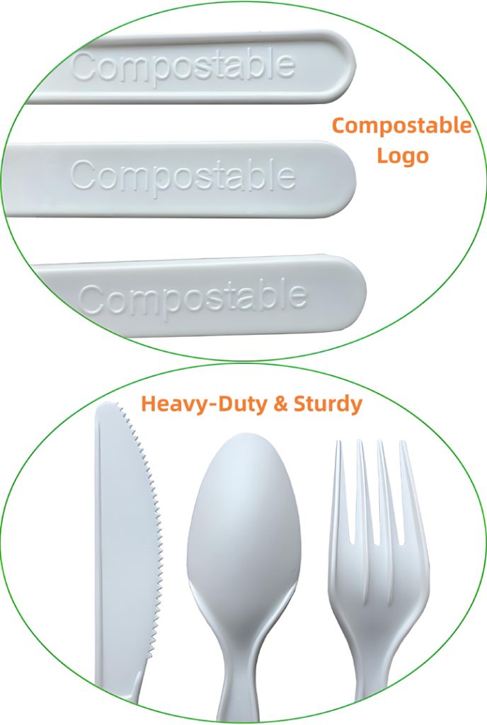 Individually Wrapped Compostable Cutlery