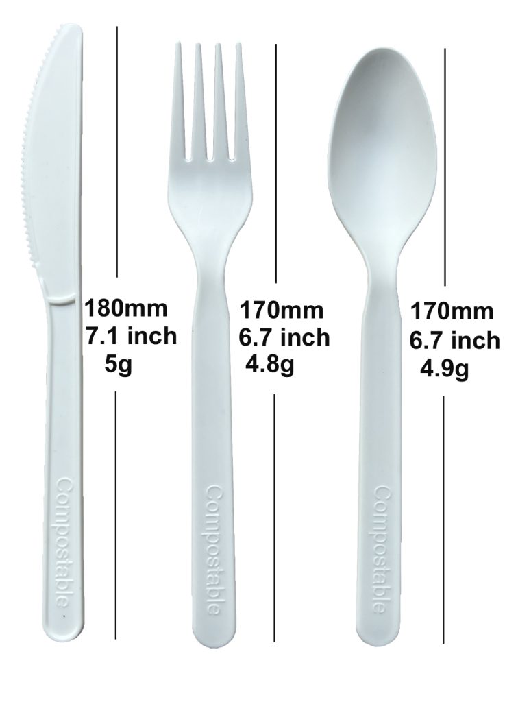 Individually Wrapped Compostable Cutlery