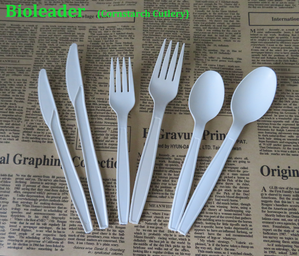 Biodegradable Plastic Forks Spoons Disposable Forks