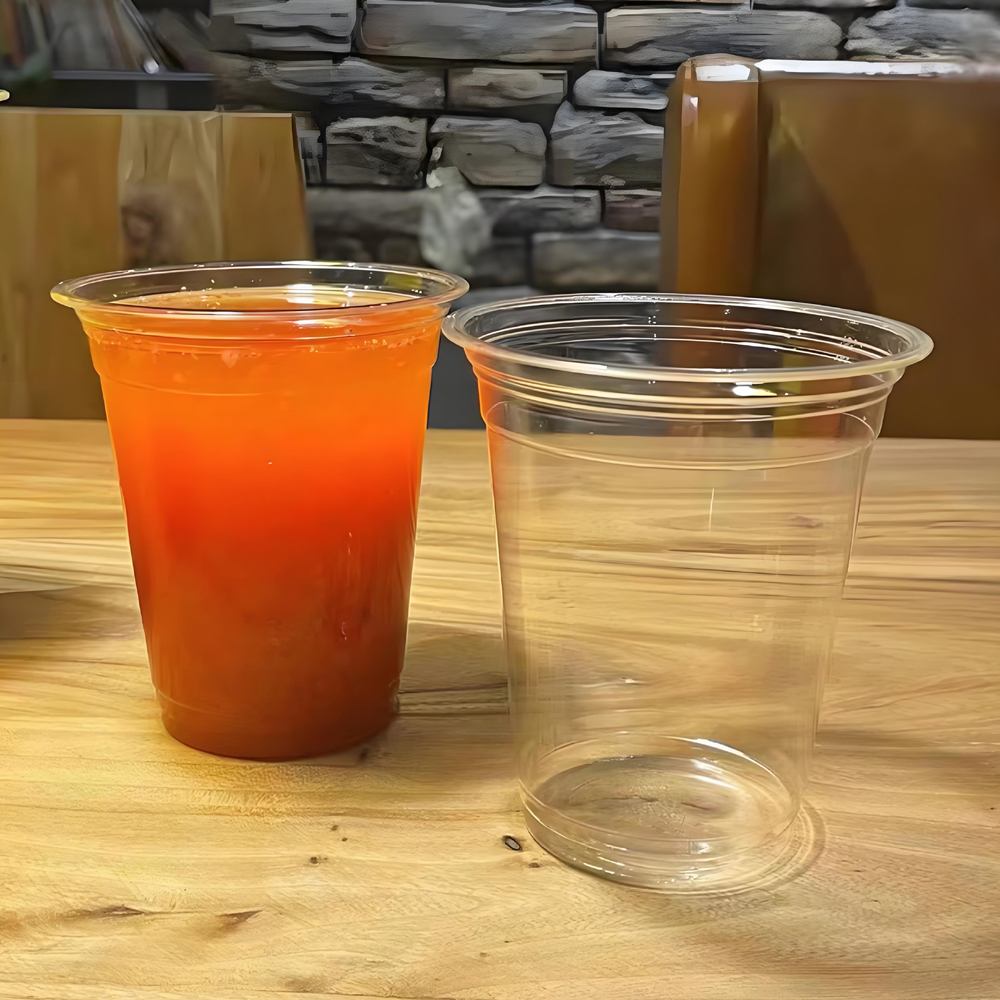 Biodegradable Plastic Cups with Lids