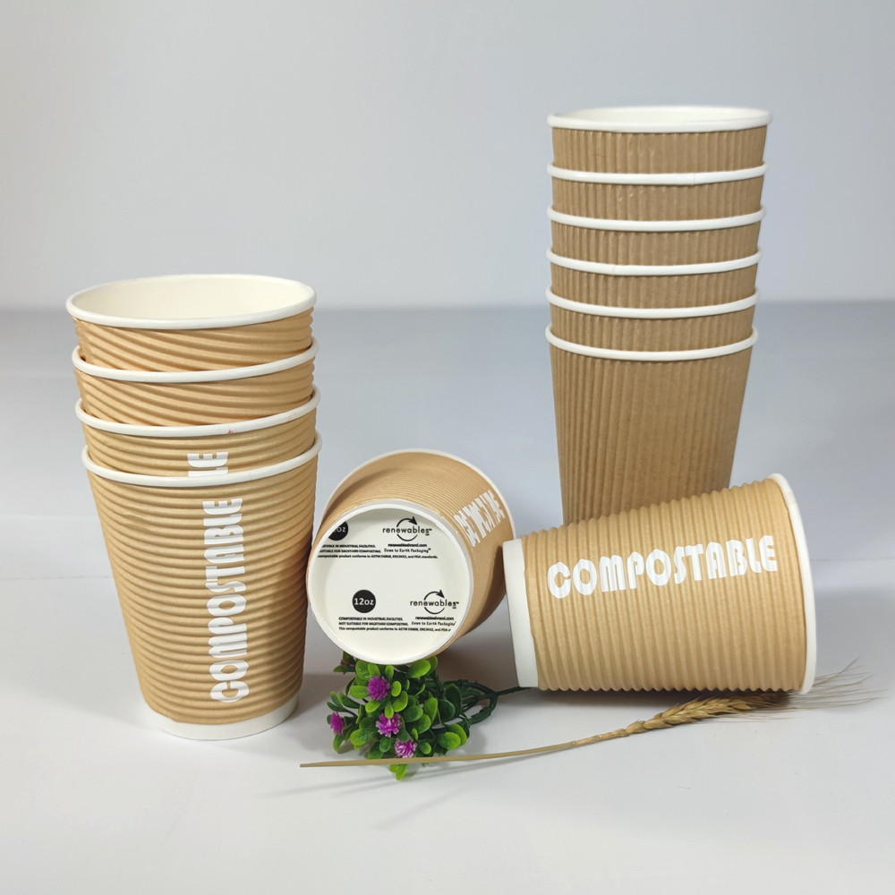 PLA Coated Paper Cups Compostable