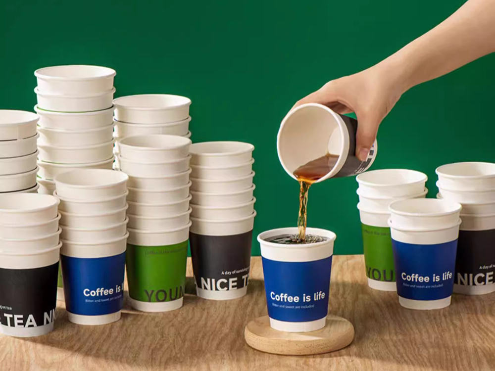 Disposable Coffee Cups with Lids