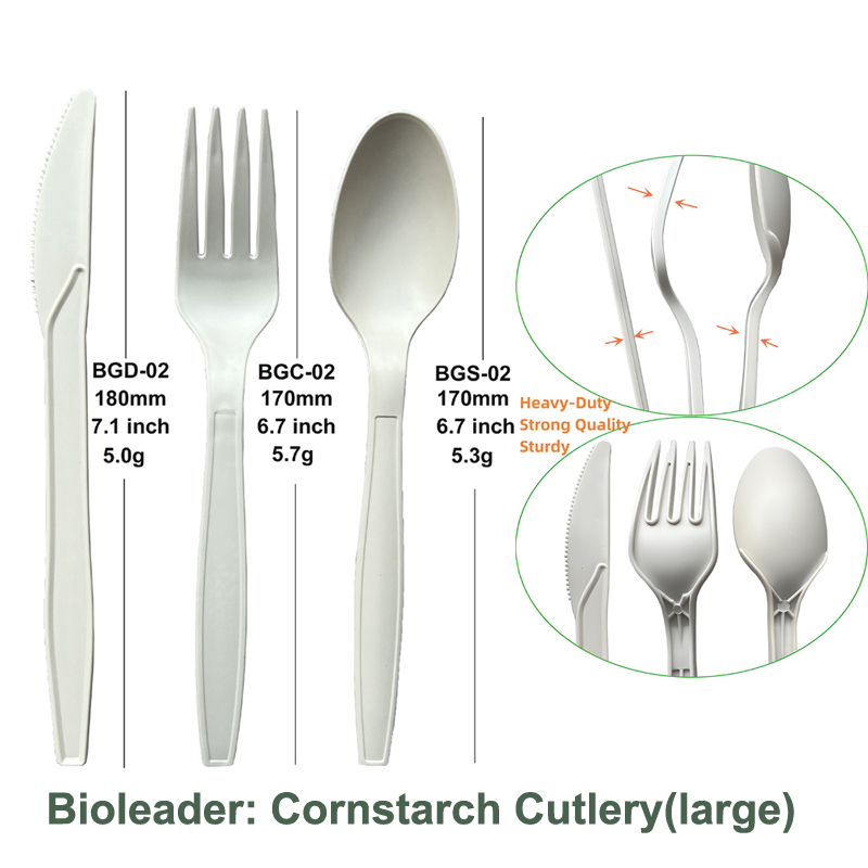 Cornstarch Cutlery